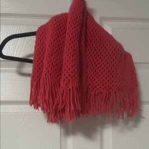 Cozy pink Knit Scarf cowl